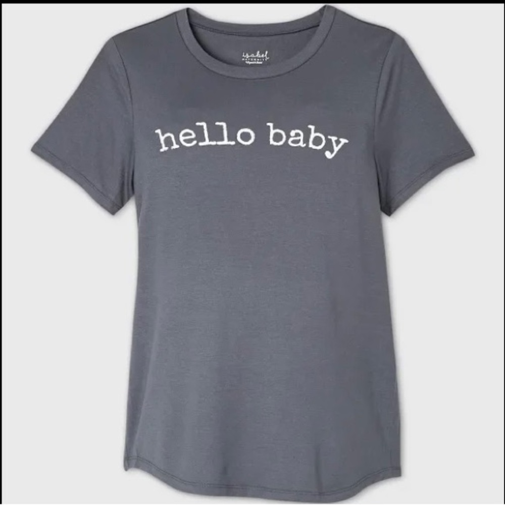 Maternity “Hello Baby” tee